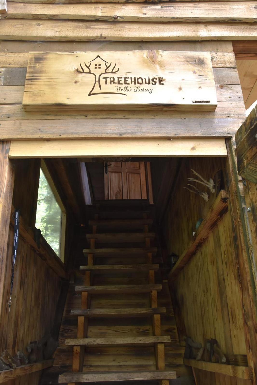 Treehouse Velké Losiny Екстериор снимка
