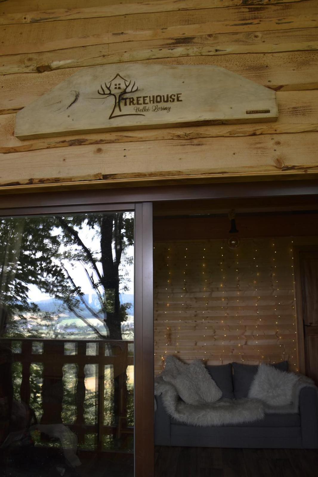 Treehouse Velké Losiny Екстериор снимка